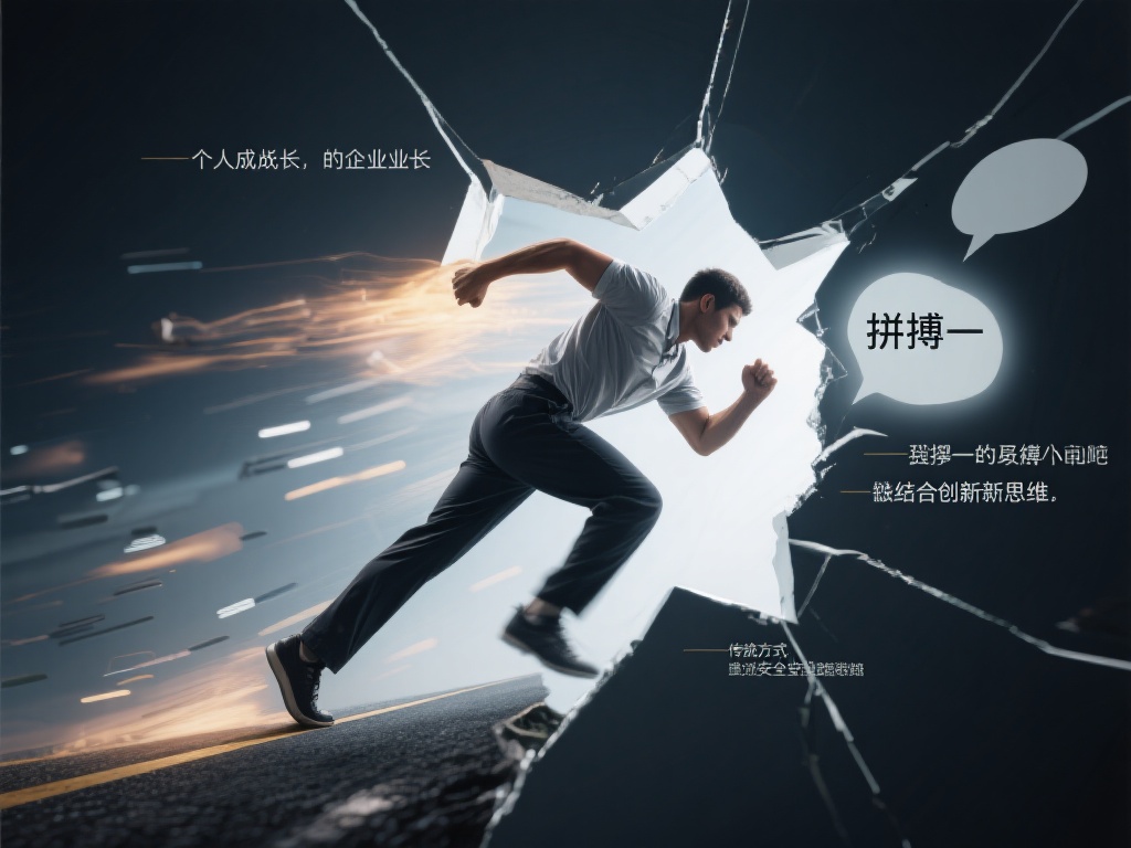 无论是个人成长还是企业发展，拼搏都不是单一的努力，