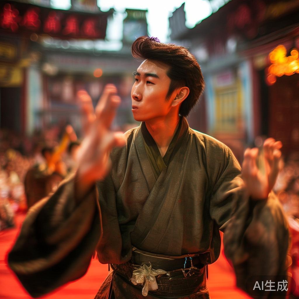 中国尊龙时凯出生于一个普通家庭，从小便表现出对表演